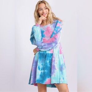 Umgee Tie-Dye Tunic/Dress